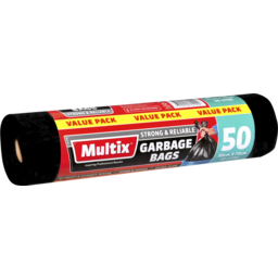 Photo of Multix Garbage Bags 50 Pack 