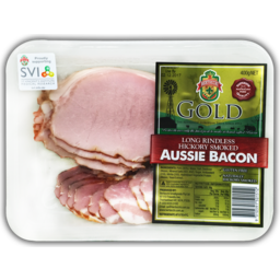Photo of Bertocchi Gold Long Rindless Hickory Smoked Aussie Bacon 400g