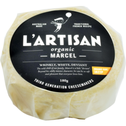 Photo of L'artisan Cheese Marcel Organic 180g