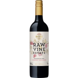 Photo of Raw Vine Estate Organic Cabernet Sauvignon