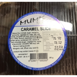 Photo of Mums Slice Caramel 250gm