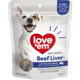 Photo of Love Em Air Dried Beef Liver 90g