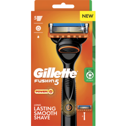 Photo of Gillette Fusion5 Power Razor Handle + 1 Cartridge, Shave Care
