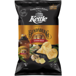 Photo of Kettle Chips Bundaberg Ginger Beer 150gm