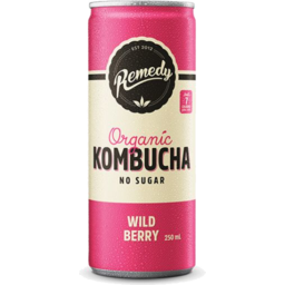 Photo of Remedy Kombucha Wild Berry Can