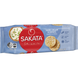Photo of Sakata Sour Cream & Chives 100g