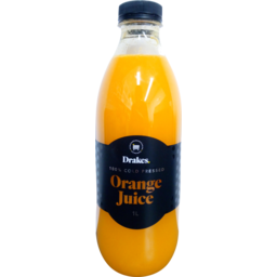 Photo of Drakes Fresh Squeezed Orange Juice 1l
