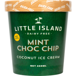 Photo of Little Island Premium Organic Coconut Ice Cream Mint Choc Chip