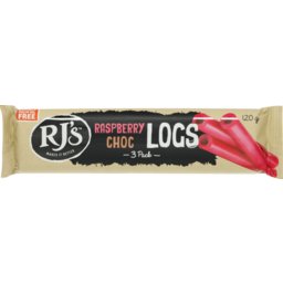 Photo of Rj's Licorice Raspberry Choc Log Triple 120g