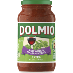 Photo of Dolmio Extra Red Wine and Italian Herbs Pasta Sauce 500g