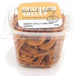 Photo of Orchard Valley Sweet Chilli Lime Soy Crisps