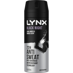 Photo of Lynx Black Night 72h Anti Sweat Antiperspirant 165ml