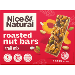 Photo of Nice&Natural Roasted Nut Bars Trail Mix 6pk