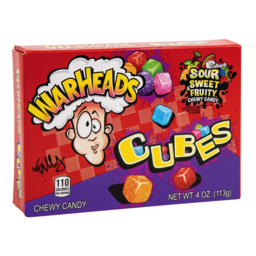 Photo of Warheads Sour Chewy Cubes Candy 113g