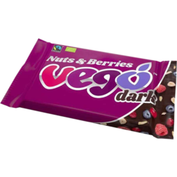 Photo of Vego Nuts & Berries Dark Chocolate Bar