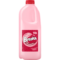 Photo of Breaka Strawberry Flavoured Milk 2l(Bottle)
