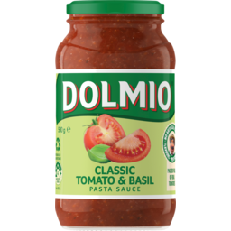 Photo of Dolmio Classic Tomato With Basil Pasta Sauce 500g