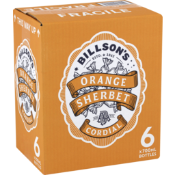 Photo of Billson's Orange Sherbet Cordial