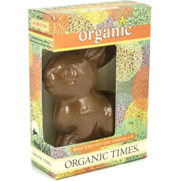 Photo of Organic Times - Milk Chocolate Bunny 70g