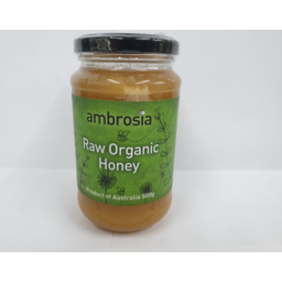 Photo of Ambrosia Raw Organic Honey 500g