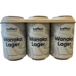 Photo of B.Effect Wanaka Lager 6pack Cans