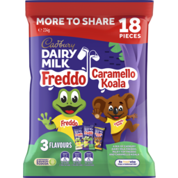 Photo of Cadbury Dairy Milk Freddo & Caramello Koala Sharepack