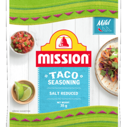 Photo of Mission Taco Seasoning Salt Reduced