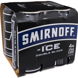 Photo of Smirnoff Ice Double Black 4x375ml