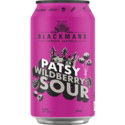 Photo of Blackman's Brewery Patsy Wildberry Sour Can
