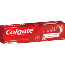 Photo of Colate Optic White Stain Fihter Teeth Whitenin Toothpaste, 140g