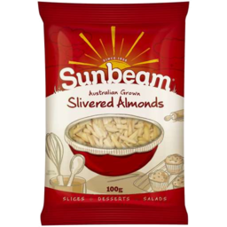Photo of Sunbeam Almonds Slivered 100gm