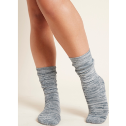Photo of BOODY LOUNGE Womens Chunky Bed Socks Dove 3-9