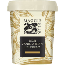Photo of Maggie Beer Maggie Beer Rich Vanilla Bean Ice Cream 500ml