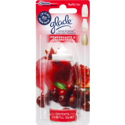 Photo of Glade Sense & Spray Automatic Freshener Pomegranate & Cranberries Refill