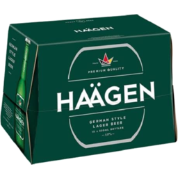 Photo of Haagen Premium Lager Bottles