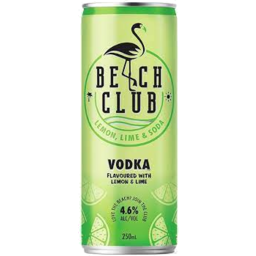 Photo of Beach Club Vodka Rtd Lemon Lime 4*250ml