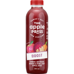 Photo of The Apple Press Juice Boost Carrot Beetroot Ginger & Apple 800ml