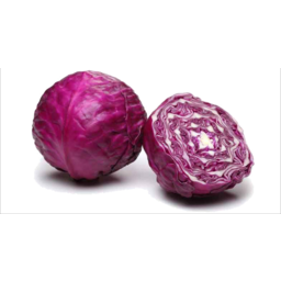 Photo of Organic Cabbage Red Half