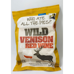 Photo of Who Ate All The Pies Venison & Red Wine Pie 200g