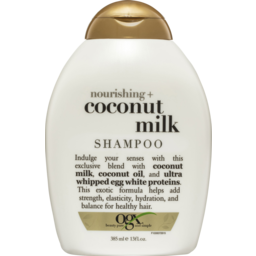 Photo of Ogx Nourishing + Coconut Milk Shampoo 385ml