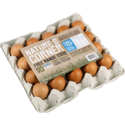 Photo of Nature's Corner Egg Free Range Tray 20pk