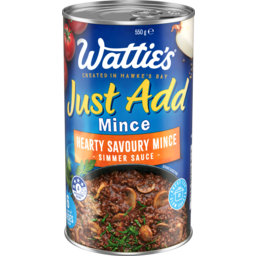 Photo of Wattie's Just Add Meal Base Savoury Mince 550g