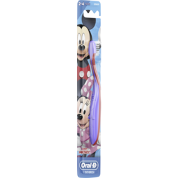 Photo of Oral-B Stages 2 2-4 Years Extra Soft Disney Junior Mickey Toothbrush 1 Count 