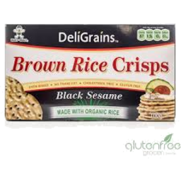 Photo of Deli Grains Black Sesame Rice Crisps 100g