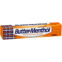 Photo of Confectionery, Allen's Soothers Butter Menthol Medicated Lozenges 40 gm