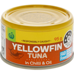 Photo of WW Yellowfin Tuna in Chilli & Oil 95g