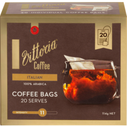 Photo of Vittoria Coffee Italian Bags 20 Pack