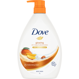 Photo of Dove Glowing With Mango & Almond Butters Body Wash 1l