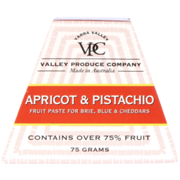 Photo of Valley Produce Company Apricot & Pistachio Fruit Paste 75g