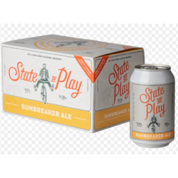 Photo of State Of Play Sunbreaker Ale 6 Pack Cans
